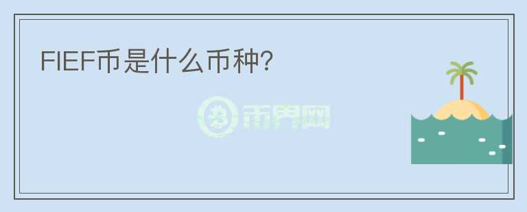 FIEF幣是什么幣種？
