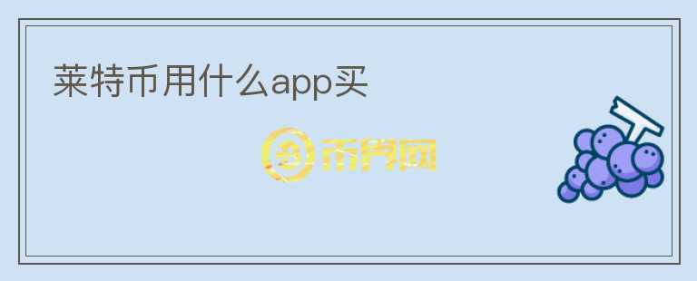 萊特幣用什么app買