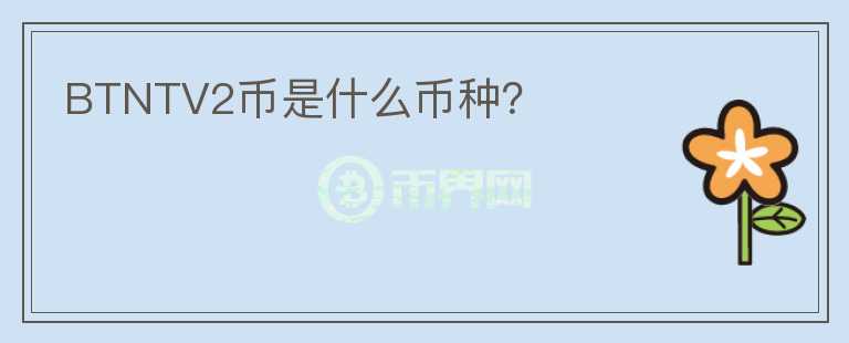 BTNTV2幣是什么幣種？