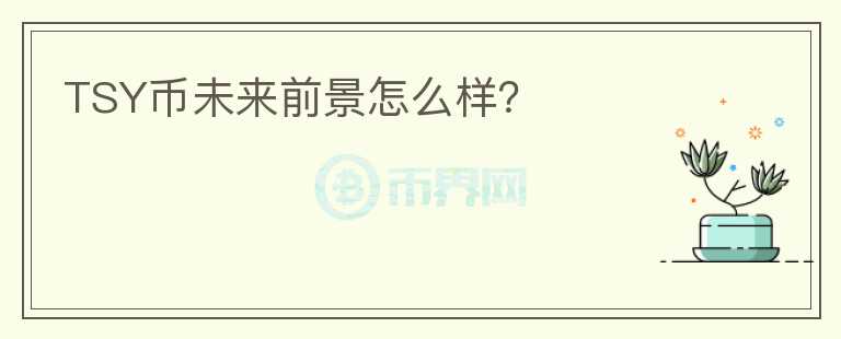 TSY幣未來前景怎么樣？