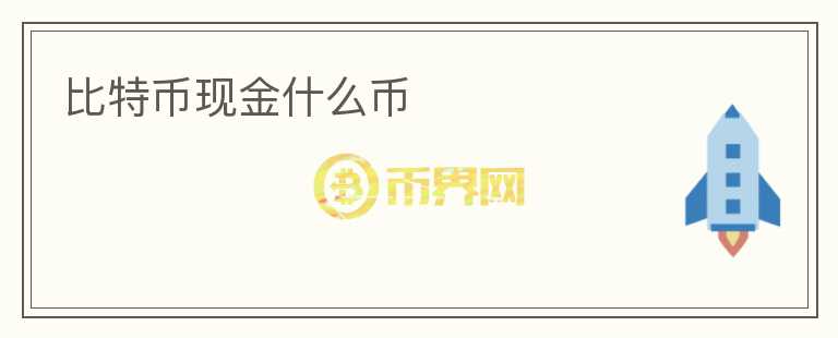 比特幣現(xiàn)金什么幣