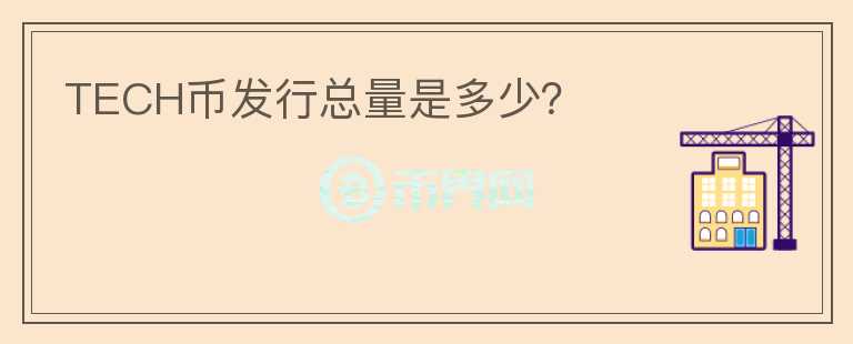 TECH幣發(fā)行總量是多少？