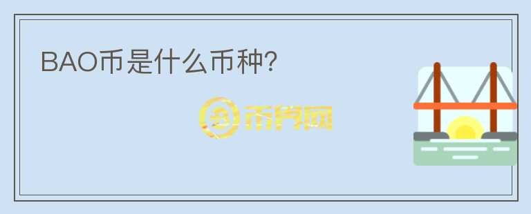 BAO幣是什么幣種？