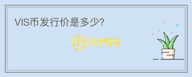 VIS幣發(fā)行價是多少？