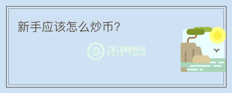新手應(yīng)該怎么炒幣？