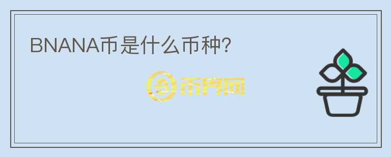 BNANA幣是什么幣種？