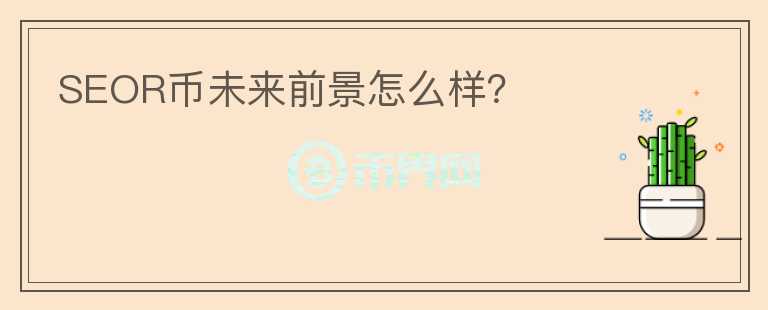 SEOR幣未來前景怎么樣？