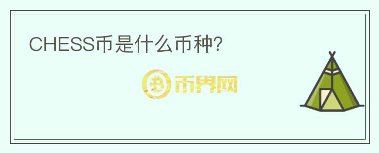 CHESS幣是什么幣種？