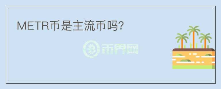 METR幣是主流幣嗎？