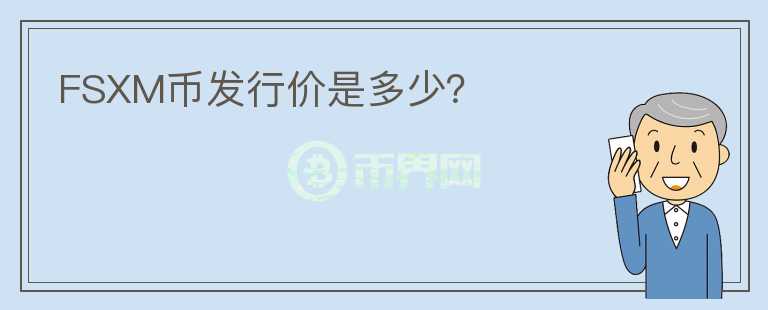 FSXM幣發(fā)行價是多少？
