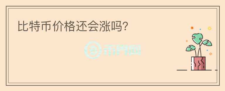 比特幣價(jià)格還會(huì)漲嗎？