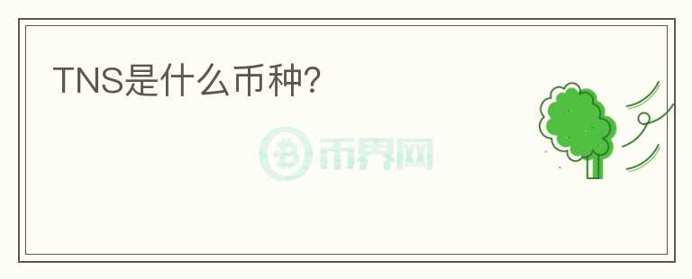 TNS是什么幣種？