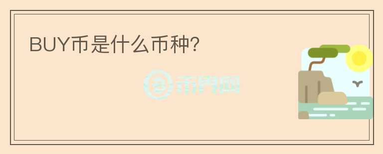 BUY幣是什么幣種？