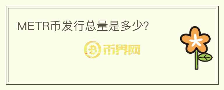 METR幣發(fā)行總量是多少？