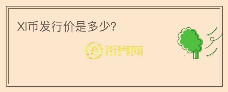 XI幣發(fā)行價(jià)是多少？