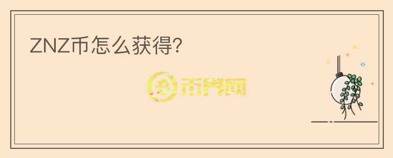 ZNZ幣怎么獲得？