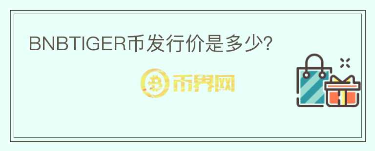 BNBTIGER幣發(fā)行價(jià)是多少？