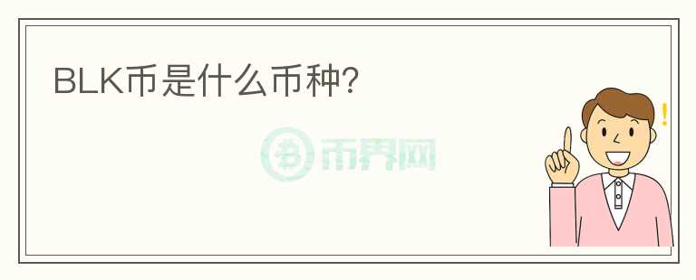 BLK幣是什么幣種？