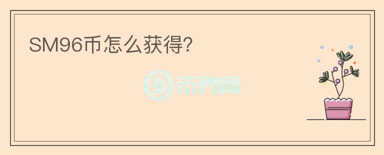 SM96幣怎么獲得？