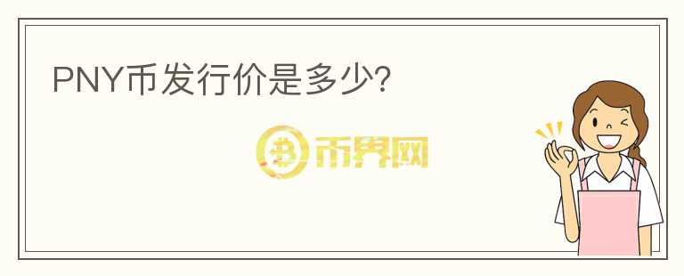 PNY幣發(fā)行價(jià)是多少？