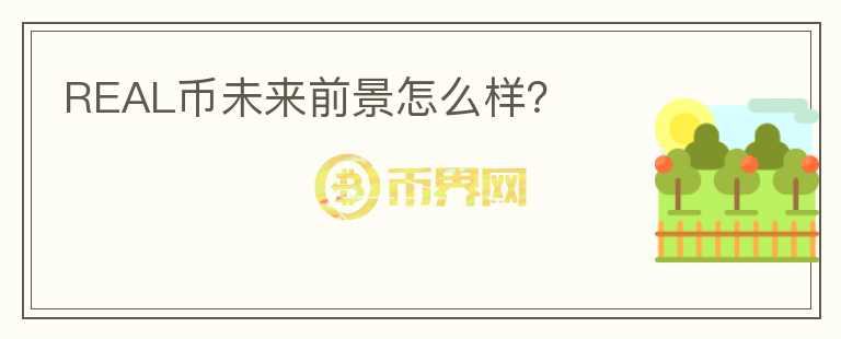 REAL幣未來前景怎么樣？