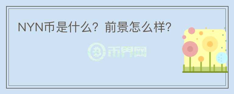 NYN幣是什么？前景怎么樣？