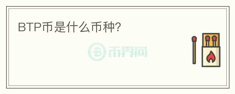 BTP幣是什么幣種？