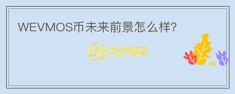WEVMOS幣未來前景怎么樣？