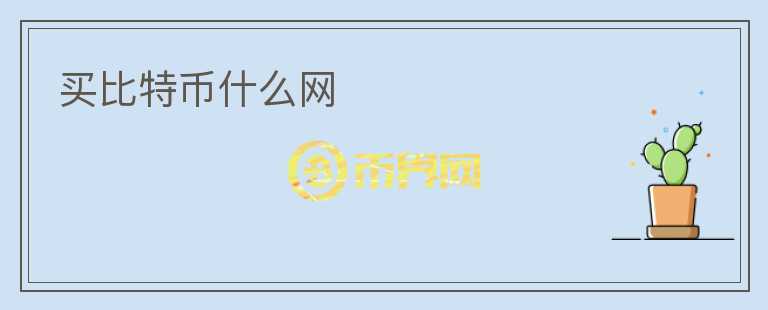 買比特幣什么網(wǎng)