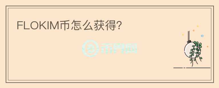 FLOKIM幣怎么獲得？