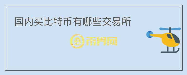 國(guó)內(nèi)買(mǎi)比特幣有哪些交易所