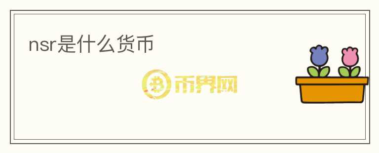 nsr是什么貨幣