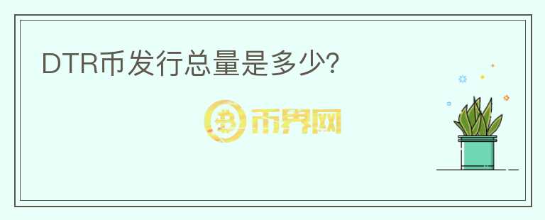 DTR幣發(fā)行總量是多少？