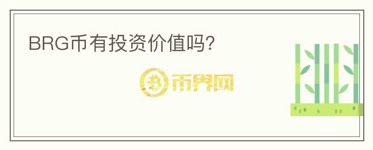 BRG幣有投資價(jià)值嗎？