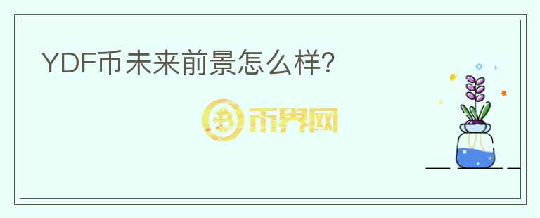 YDF幣未來(lái)前景怎么樣？