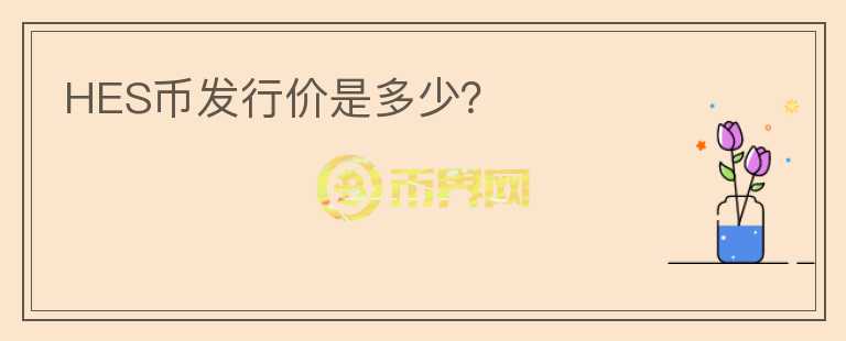 HES幣發(fā)行價是多少？