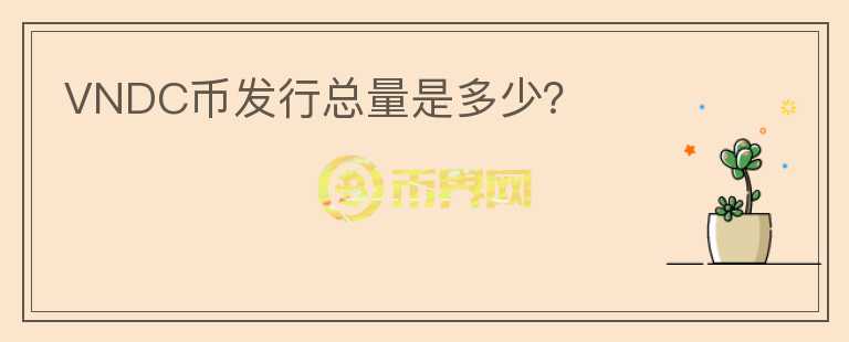 VNDC幣發(fā)行總量是多少？