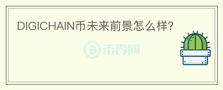 DIGICHAIN幣未來前景怎么樣？