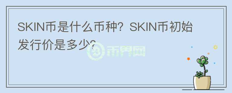 SKIN幣是什么幣種？SKIN幣初始發(fā)行價(jià)是多少？