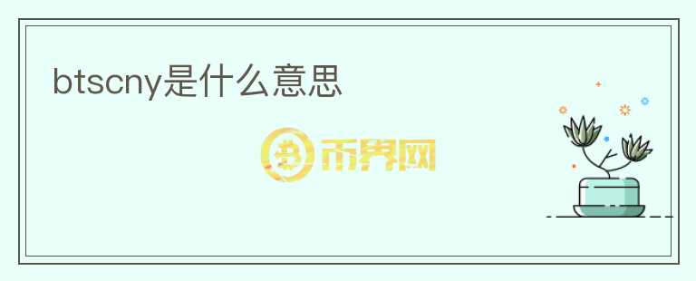 btscny是什么意思