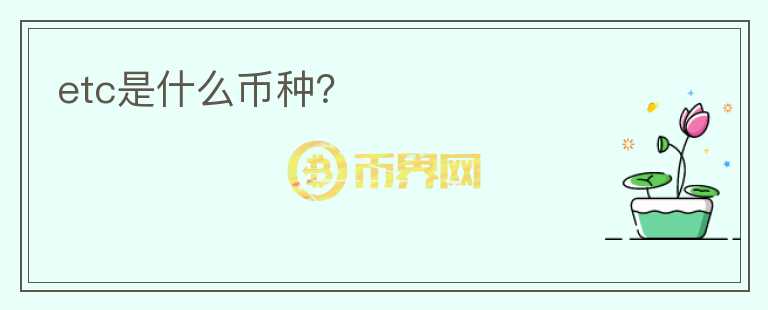 etc是什么幣種？