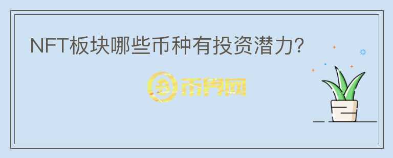 NFT板塊哪些幣種有投資潛力？