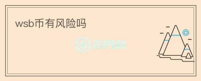 wsb幣有風險嗎