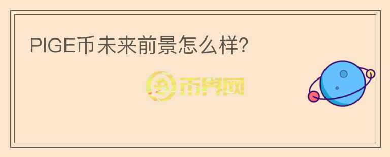 PIGE幣未來前景怎么樣？