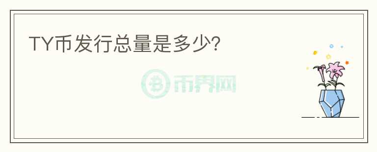 TY幣發(fā)行總量是多少？