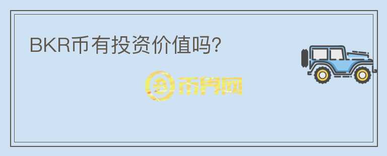 BKR幣有投資價(jià)值嗎？