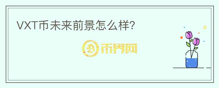 VXT幣未來前景怎么樣？