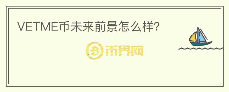 VETME幣未來前景怎么樣？